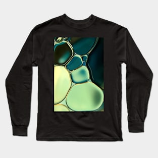 Bubble Blue Long Sleeve T-Shirt